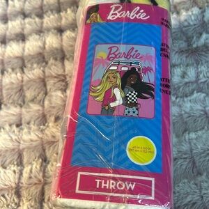 BARBIE Throw Blanket 46 in by 60